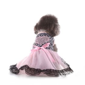 Dog Print Princess Dress (Color: 7)