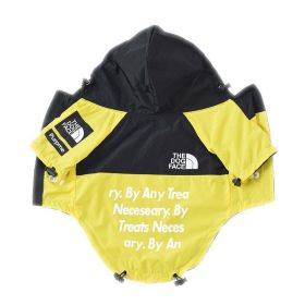 Dog Rain Jacket (Color: Yellow)